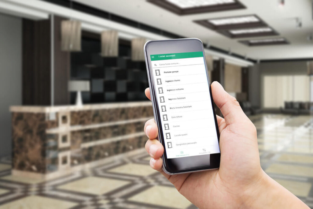 my to app per controllo accessi
